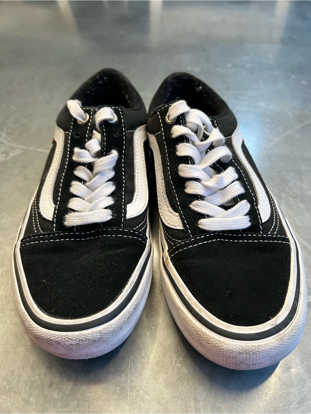 Vans Black and White Old Skool Sneakers